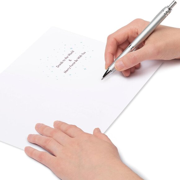 Papyrus Boxed Christmas Cards | Star Wars | R2D2 and C3PO 12 Count - Picture 5 of 7